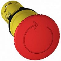 Кнопка Harmony 22 мм² IP65, Красный | код. XB7NS8442 | Schneider Electric